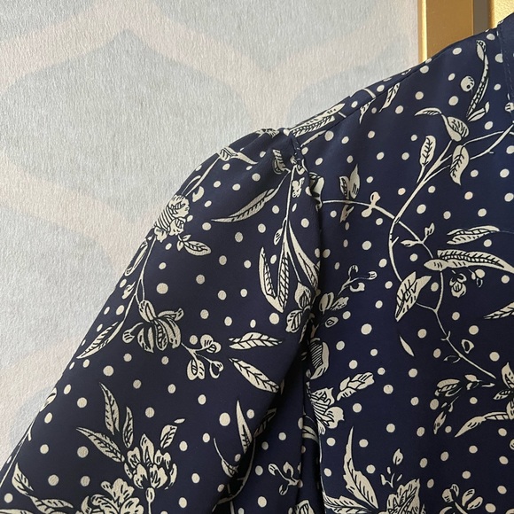 VINTAGE | Breli Originals 1980s collared midi dress - Picture 5 of 5